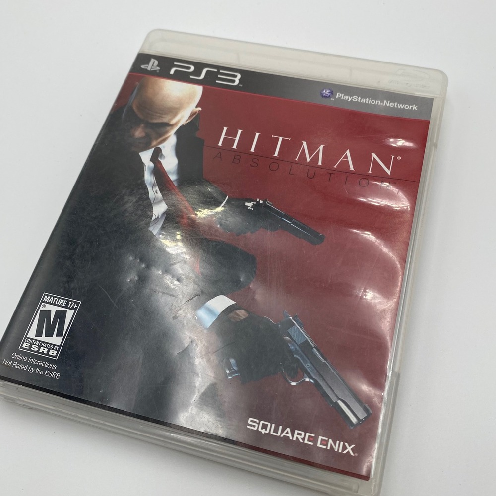 Hitman Absolution PS3 Game PlayStation 3 M‎ Rated Agent 47 Action